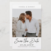 Sparen de Datum Casual het Berichten van de Begrot (Voorkant / Achterkant)