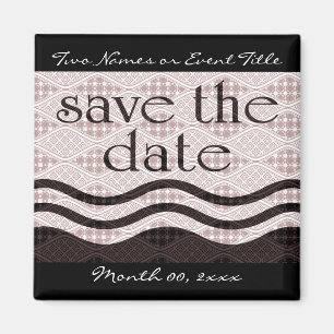 sparen de datum: de gepatterde golven: magneet