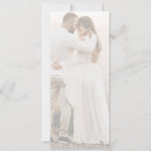 Sparen de Datum de Stijlvolle Aankondiging van de (Achterkant)