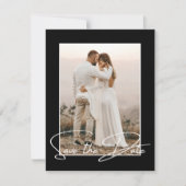 Sparen de Datum de Stijlvolle Aankondiging van de  (Voorkant)