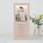 Sparen de Datum de Stijlvolle Aankondiging van de (Staand voorkant)