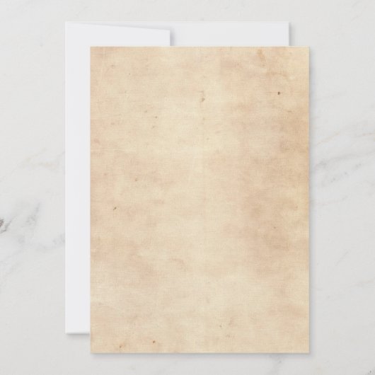 Sparen de datum de  uitnodiging van het begin (Achterkant)