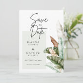 Sparen de Datum de Vertrouwelijke Aankondiging van (Staand voorkant)