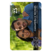 Sparen de Datum - Deluxe Borderless Magnetten van  Magneet (Verticaal)