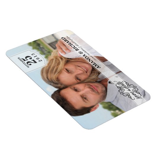 Sparen de Datum - Deluxe Borderless Magnetten van Magneet (Rechterzijde)