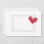 Sparen de datum fijn papier in reliëf klassenliefd save the date (Achterkant)