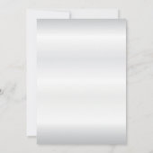 Sparen de Datum Gold Marble en Witte Satin Save The Date (Achterkant)