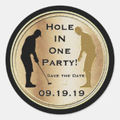 Sparen de Datum Golf Sticker (Voorkant)