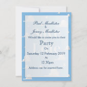 Sparen de Datum  hemel en de wolken nodigen uit Kaart (Voorkant)