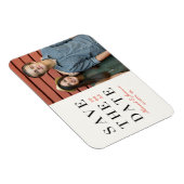 Sparen de Datum *Klassieke Aanpassing* Briefkaart Magneet (Rechterzijde)