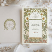 Sparen de Datum Kunst Nieuwe door Mucha Kaart