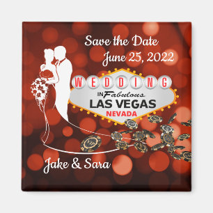Sparen de Datum Las Vegas 2 Inch Magnet Magneet