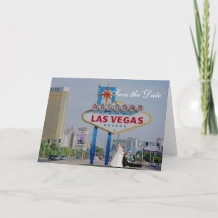 Sparen de Datum Las Vegas Kaart van de Weddenschap