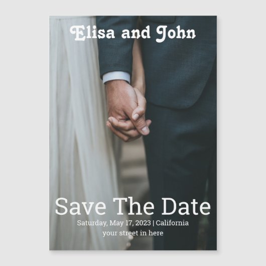 Sparen de Datum Magnetische Kaart (Voorkant)