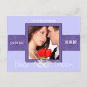 Sparen de Datum met Uw Foto Aankondigingskaart (Voorkant)