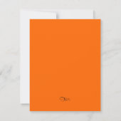 Sparen de Datum met Vogel van Paradise Save The Date (Achterkant)