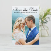 Sparen de Datum Moderne Kaart SB van de Foto (Staand voorkant)