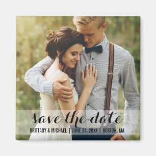 Sparen de Datum Moderne Verloving Magnet SW Magneet