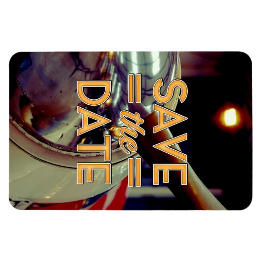 Sparen de Datum  Prop Plane Magneet (Horizontaal)