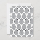 Sparen de Datum  Retro Grote Gatsby Stijl 20s Save The Date (Achterkant)