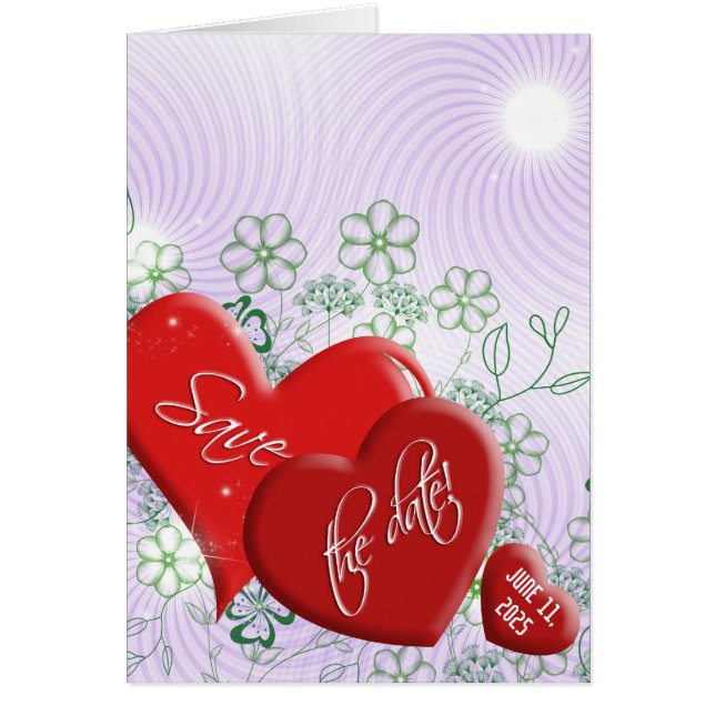 Sparen de Datum rode harten (Voorkant)