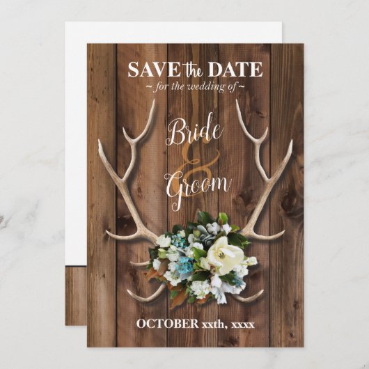 Sparen de Datum roemrijke anticre w/magnolia (Voorkant / Achterkant)