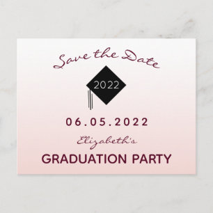 Sparen de Datum roos goudgraduatie Partij Briefkaart