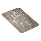 Sparen de Datum Rustige de Mason van het Hout van  Magneet (Rechterzijde)