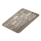 Sparen de Datum Rustige de Mason van het Hout van  Magneet (Linkerzijde)