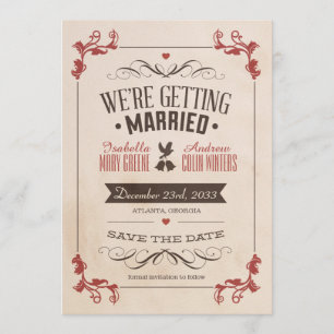 sparen de Datum Save The Date