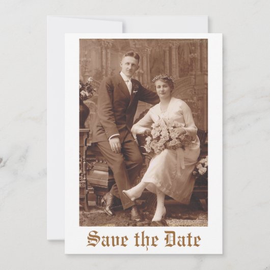 sparen de Datum Save The Date (Voorkant)