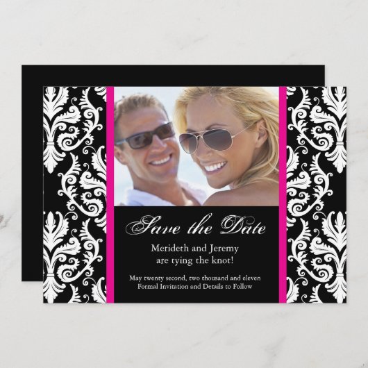 Sparen de Datum ~ Sjabloon van de Weddenschap (Voorkant / Achterkant)