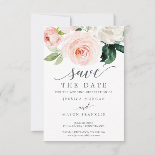 Sparen de Datum - sparen Onze Datum - Verpletteren Kaart (Voorkant)