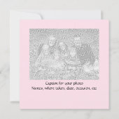 Sparen de Datum Tropische Weddenschap Save The Date (Achterkant)