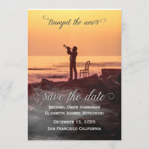 Sparen de Datum Trumpet het Nieuws! Kaart