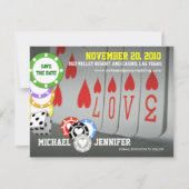 Sparen de Datum Uitnodigingskaart 6 Save The Date (Voorkant)