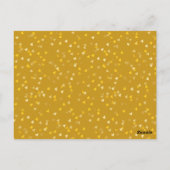 Sparen de Datum van de Goud van de Naleving Hart Briefkaart (Achterkant)