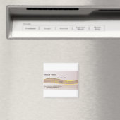 Sparen de datum van de trouwaankondiging magneet (Insitu (Vaatwasser))