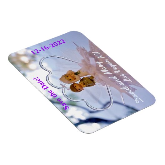 Sparen de Datum van het Bieden Magnet Magneet (Rechterzijde)