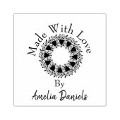 Sparen de Datum van het Hart van het Liefje Rubberstempel (Afrduk)