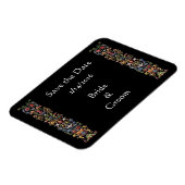 Sparen de Datum verlichte  Kunstmagneet Magneet (Linkerzijde)