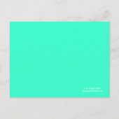 Sparen de Datum voor het Briefkaart van Fabulous L (Achterkant)