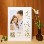 Sparen de Datum Witte Gouden Moderne Woensdag