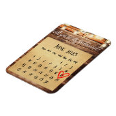 Sparen de Datum zal u Mijn Bridesmaid Douane Mag z Magneet (Linkerzijde)