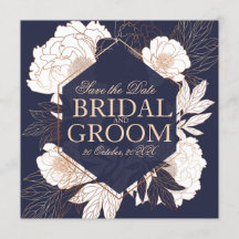 Sparen de datumkaart blauwe goudpony