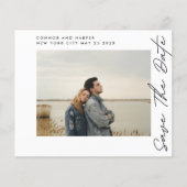 sparen de datumQR Code Moderne begroting van de Gr Flyer (Voorkant)