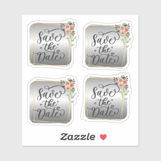Sparen de datumSticker Sticker (Vel)