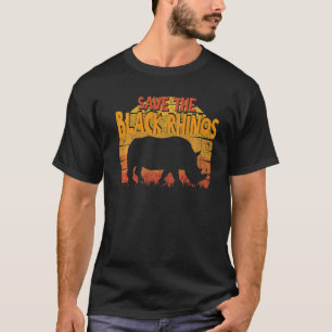 Sparen de dierenrechten van de Zwarte Rijn T-shirt