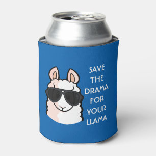 Sparen de Drama voor Uw Llama Blikjeskoeler