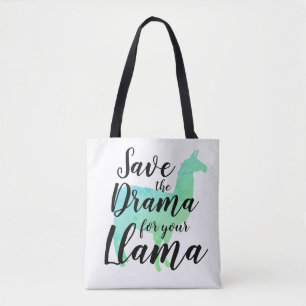 Sparen de Drama voor uw Llama Draagtas